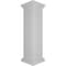 Ekena Millwork 12"W x 48"H Plain Newel Post, Peaked Capital & Base Trim (Installation kit included) NWL12X48PLP0B0 - alternate 8